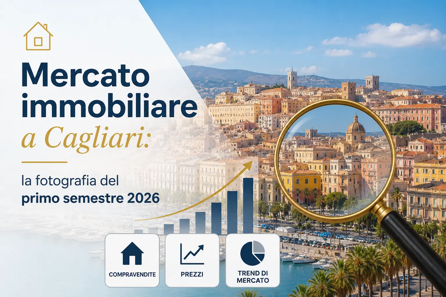 Mercato immobiliare a Cagliari: la fotografia del primo semestre 2026